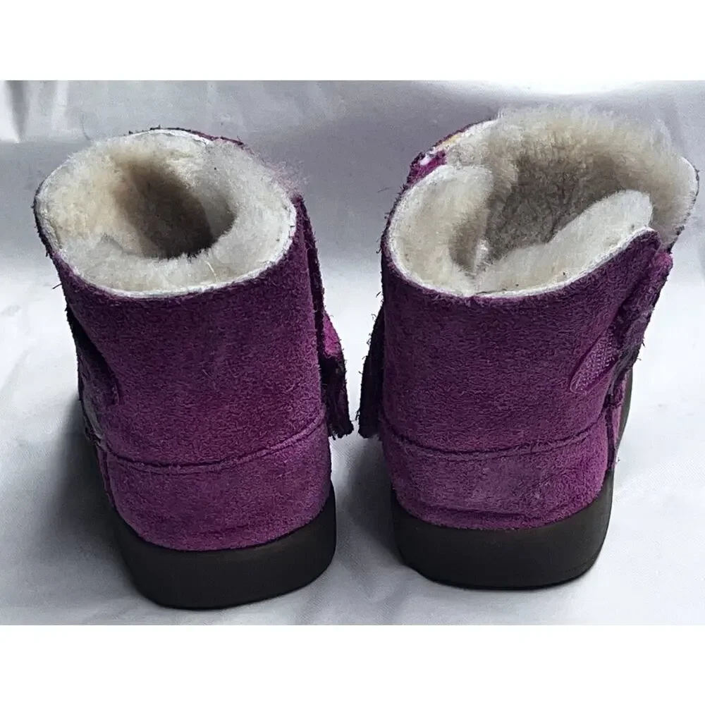 UGG AUSTRALIA TODDLER BOOTS SZ.02/03 S/N10960891 Baby Girl Pink Ugg